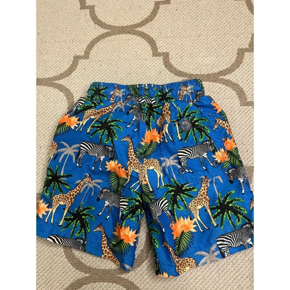 Beach Bros safari swim shorts, size 6